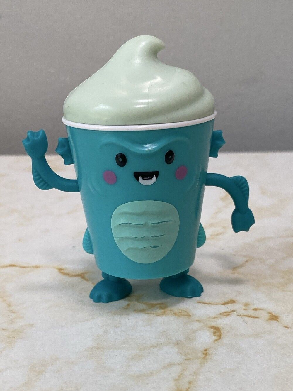Wendy's Frosty Sea Monster Teal Green Collectible Figure Toy